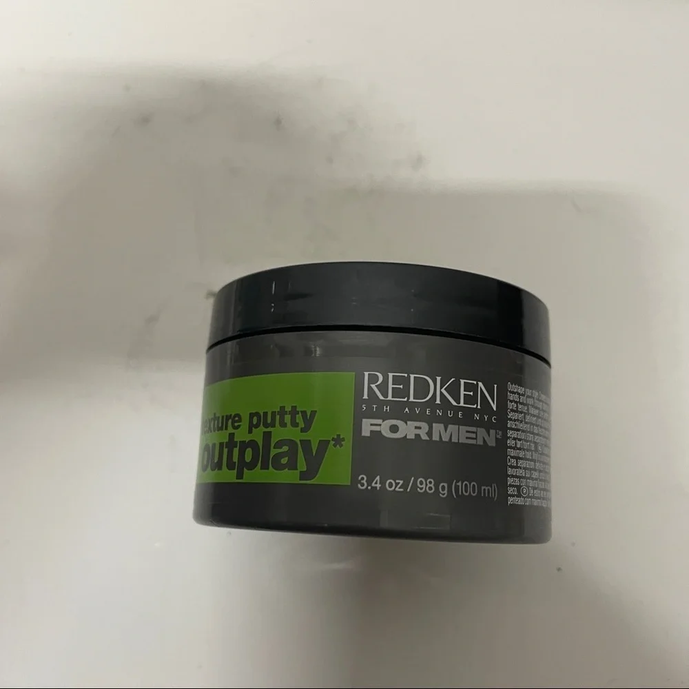 Redken For Men Texture Putty Outplay Maximum Control 3.4 OZ HTF